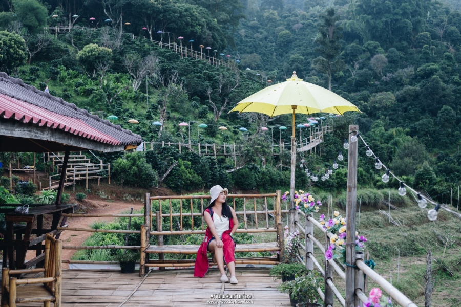 สะพานไม้ไผ่ไร่ผาฮี้